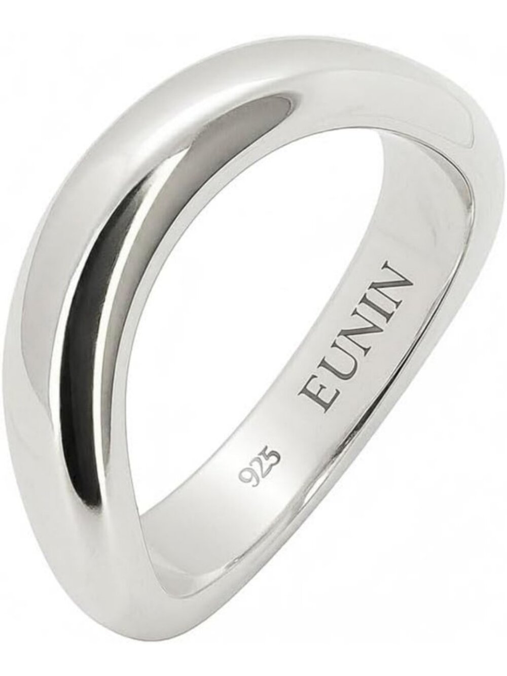 925 Sterling Silver Minimalist Unisex Band Ring - Elegant & Timeless Design